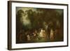 Party in the Park-Antoine Coypel-Framed Giclee Print