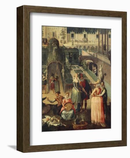 Party in the Park-Sebastian Vrancx-Framed Giclee Print