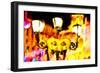 Party in Vegas - In the Style of Oil Painting-Philippe Hugonnard-Framed Giclee Print