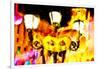 Party in Vegas - In the Style of Oil Painting-Philippe Hugonnard-Framed Giclee Print