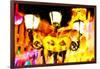 Party in Vegas - In the Style of Oil Painting-Philippe Hugonnard-Framed Giclee Print