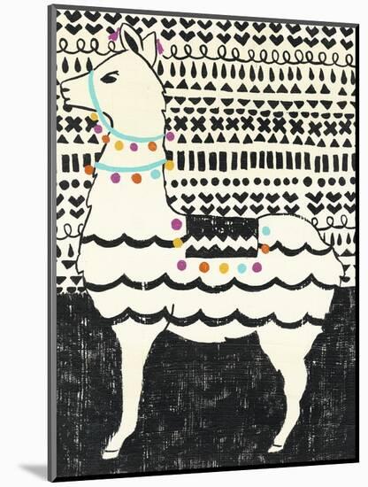 Party Llama II-Chariklia Zarris-Mounted Art Print