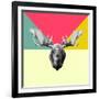 Party Moose-Lisa Kroll-Framed Art Print