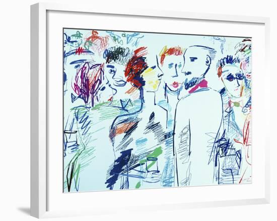 Party No.2-Diana Ong-Framed Giclee Print