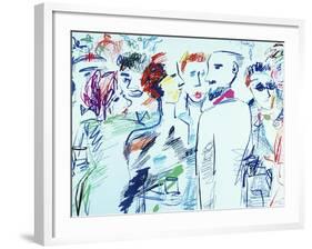 Party No.2-Diana Ong-Framed Giclee Print