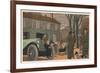 Party of Sporty French People Have Gathered-Jean Grangier-Framed Premium Giclee Print