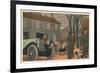 Party of Sporty French People Have Gathered-Jean Grangier-Framed Premium Giclee Print