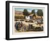 Party of the Harvest of the Grapes. Wine-null-Framed Giclee Print