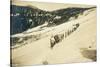 Party of Women Mountaineers in the North Cascades, Circa 1909-Asahel Curtis-Stretched Canvas