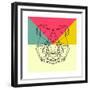 Party Panda-Lisa Kroll-Framed Premium Giclee Print