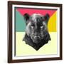 Party Panther-Lisa Kroll-Framed Art Print