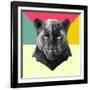 Party Panther-Lisa Kroll-Framed Art Print