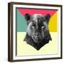 Party Panther-Lisa Kroll-Framed Art Print