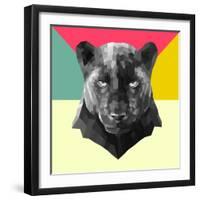 Party Panther-Lisa Kroll-Framed Art Print