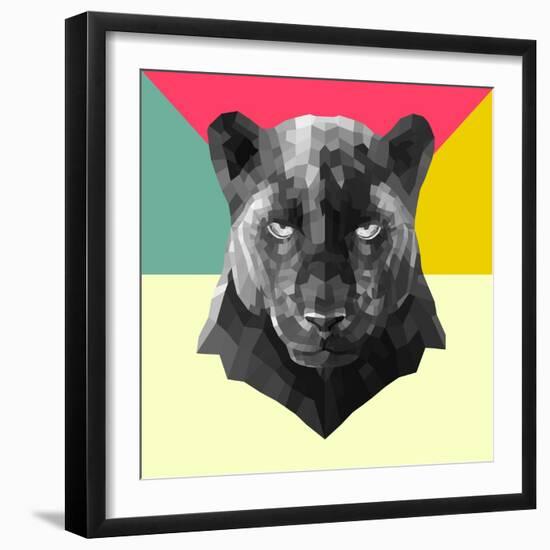 Party Panther-Lisa Kroll-Framed Art Print