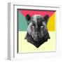 Party Panther-Lisa Kroll-Framed Art Print