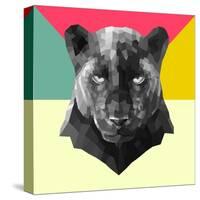 Party Panther-Lisa Kroll-Stretched Canvas