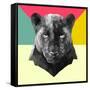 Party Panther-Lisa Kroll-Framed Stretched Canvas