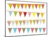 Party Pennant Bunting-Didou-Mounted Art Print