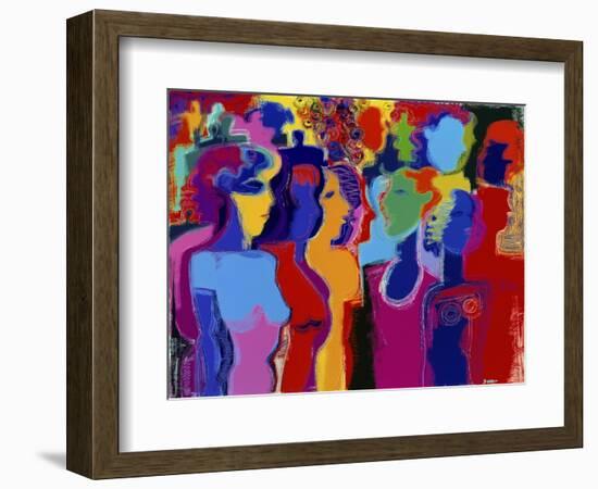 Party People-Diana Ong-Framed Giclee Print