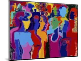 Party People-Diana Ong-Mounted Giclee Print