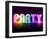 Party Poster-marinini-Framed Art Print