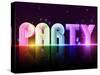 Party Poster-marinini-Stretched Canvas