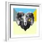 Party Ram-Lisa Kroll-Framed Premium Giclee Print