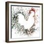 Party Rooster I-Gregory Gorham-Framed Art Print