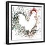 Party Rooster I-Gregory Gorham-Framed Art Print