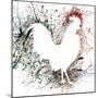 Party Rooster I-Gregory Gorham-Mounted Art Print
