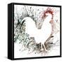 Party Rooster I-Gregory Gorham-Framed Stretched Canvas