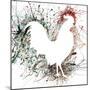 Party Rooster I-Gregory Gorham-Mounted Premium Giclee Print