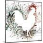 Party Rooster I-Gregory Gorham-Mounted Art Print