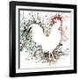 Party Rooster I-Gregory Gorham-Framed Art Print