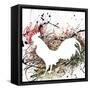 Party Rooster II-Gregory Gorham-Framed Stretched Canvas