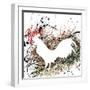 Party Rooster II-Gregory Gorham-Framed Art Print