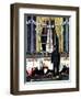 "Party's Over" or "Happy New Year", December 29,1945-Norman Rockwell-Framed Giclee Print