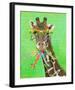 Party Safari Giraffe-Shari Warren-Framed Art Print