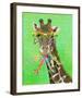 Party Safari Giraffe-Shari Warren-Framed Art Print