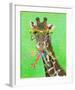 Party Safari Giraffe-Shari Warren-Framed Art Print