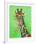 Party Safari Giraffe-Shari Warren-Framed Art Print