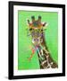 Party Safari Giraffe-Shari Warren-Framed Art Print