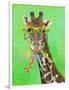 Party Safari Giraffe-Shari Warren-Framed Art Print