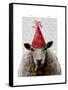 Party Sheep-Fab Funky-Framed Stretched Canvas