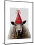 Party Sheep-Fab Funky-Mounted Art Print