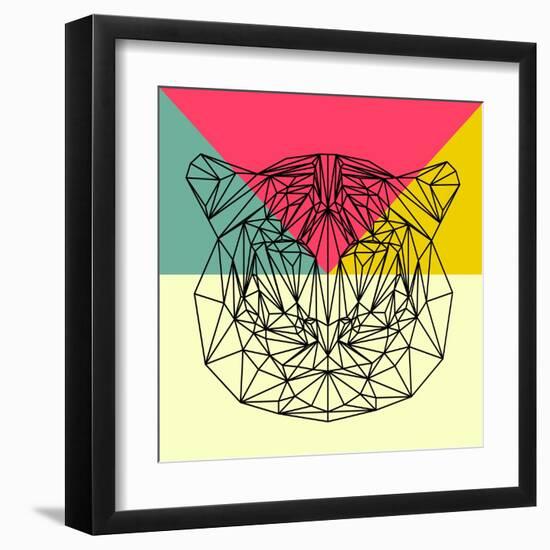 Party Tiger-Lisa Kroll-Framed Art Print