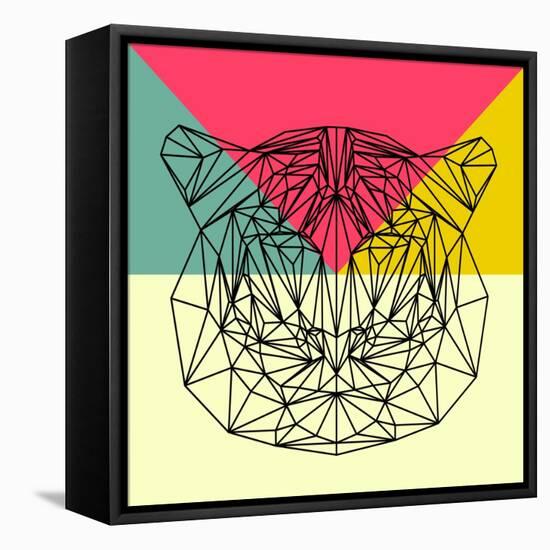 Party Tiger-Lisa Kroll-Framed Stretched Canvas