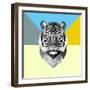 Party Tiger-Lisa Kroll-Framed Premium Giclee Print