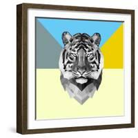Party Tiger-Lisa Kroll-Framed Art Print